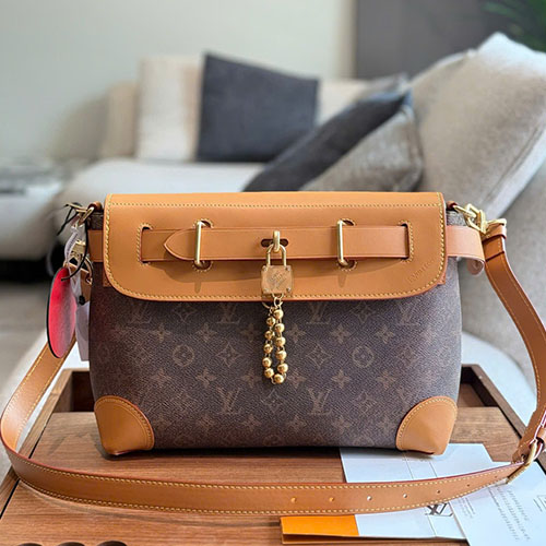 Túi Đeo Chéo LV Steamer Crossbody 2025 Full Box Size 28cm