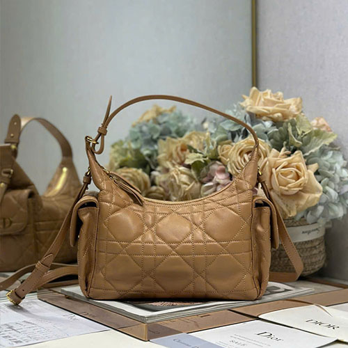 Túi Dior Medium D-Dream Bag Màu Nâu Siêu Vip Size 28cm