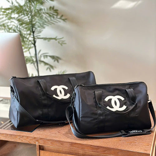 Túi Du Lịch Chanel Màu Đen Super Size 43 cm / 55 cm