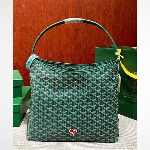 Túi Goyard Bohème Hobo Hình Trái Tim Màu Xanh Lá Siêu Cấp Size 42cm