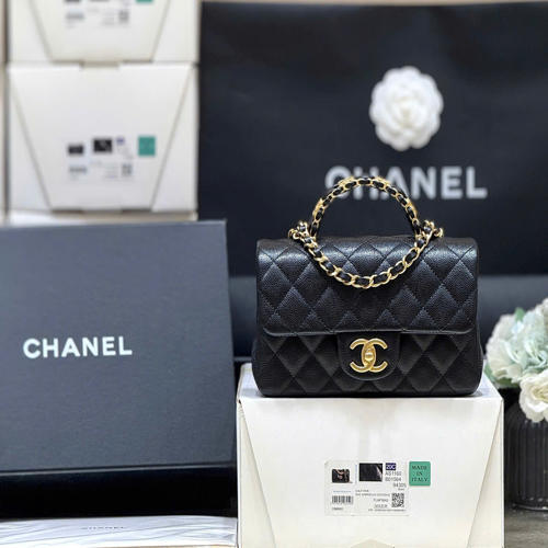 Túi xách Handbag Chanel 25B Like Auth Dáng Mini Cỡ Lớn – Bộ Sưu Tập Thu Đông