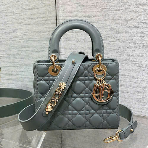 Túi Lady Dior Màu Xanh Siêu Vip Màu Xanh Size 20cm