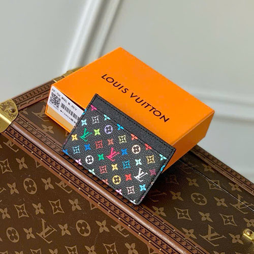 Túi LV Cardholder M13403 Màu Đen Siêu Cấp Size 11 cm