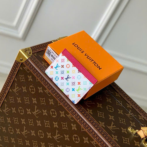 Túi LV Cardholder M13403 Màu Trắng Siêu Cấp Size 11 cm