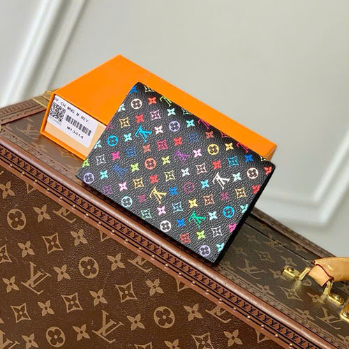 Túi LV Đựng Hộ Chiếu M13414 Màu Đen Siêu Cấp Size 14 cm
