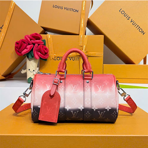Túi LV Keepall Bandoulière 25 Monogram Pigment cam – M28074 – VIP