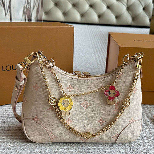 Túi LV Màu Trắng Dâu Tây Full Box Size 29 cm
