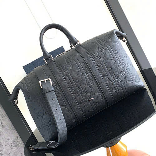 Túi Weekender 40 Dior 1ESDU134LLG Màu Đen Siêu Vip Size 57.5cm