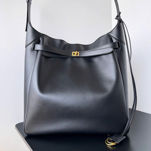 Túi Xách Balenciaga Bel Air Hobo Màu Đen Siêu Vip Size 43.9 cm