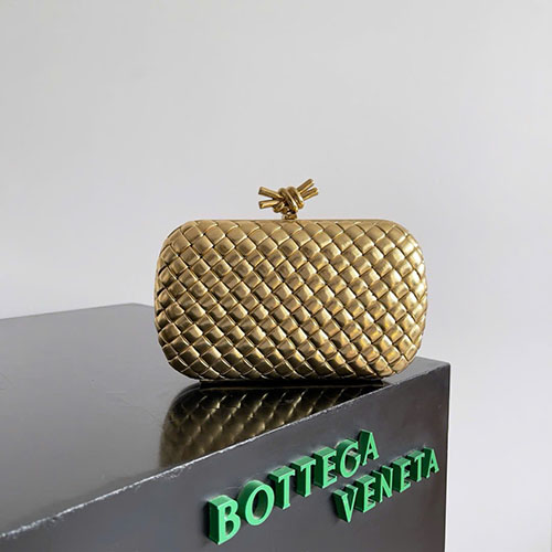Túi Xách Bottega Veneta 717622 Màu Vàng Siêu Cấp Size 20.5 cm