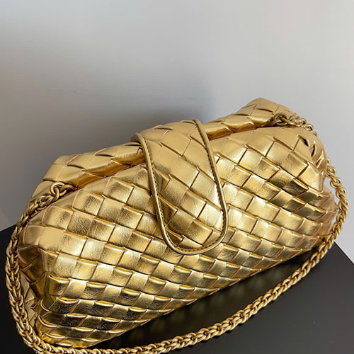 Túi Xách Bottega Veneta 785807 Màu Vàng Siêu Cấp Size 31.5 cm