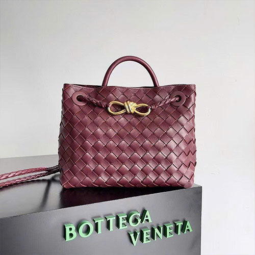 Túi Xách Bottega Veneta Andiamo 743568 Đỏ Siêu Vip Size 25 cm