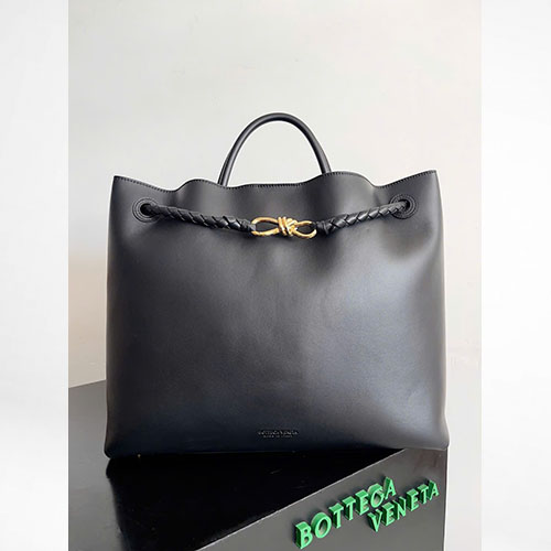 Túi Xách Bottega Veneta Andiamo 806010 Màu Đen Siêu Vip Size 42cm