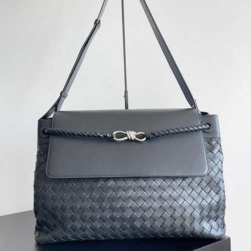 Túi Xách Bottega Veneta Andiamo Màu Đen Siêu Cấp Size 37  cm