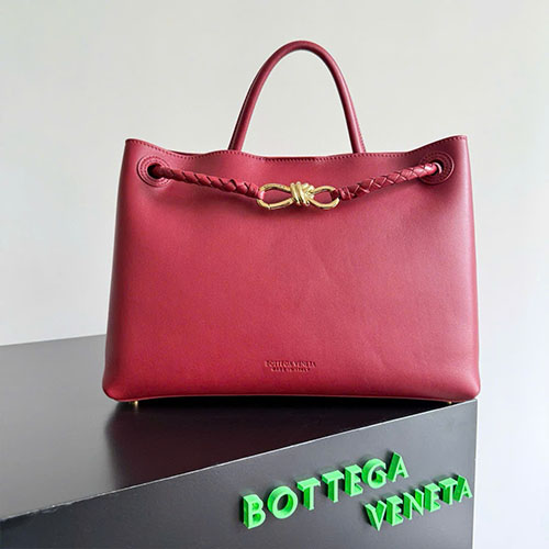 Túi Xách Bottega Veneta Andiamo Màu Đỏ Siêu Vip Size 32 cm