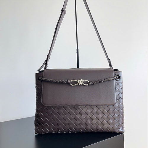 Túi Xách Bottega Veneta Andiamo Màu Nâu Siêu Cấp Size 37cm