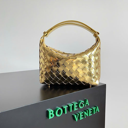 Túi Xách Bottega Veneta Bento Màu Vàng Siêu Cấp Size 22 cm