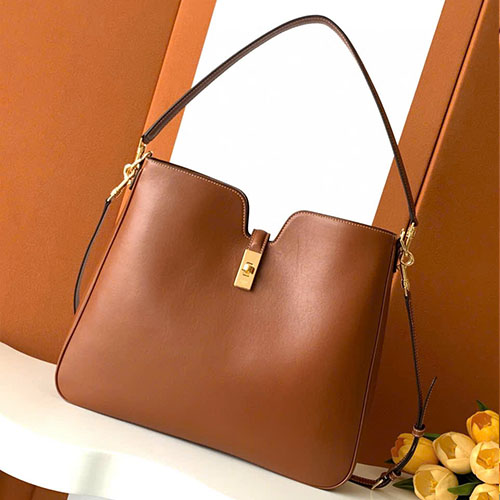 Túi Xách Celine Camille 16 Soft 119563 Nâu Siêu Vip Size 36 cm