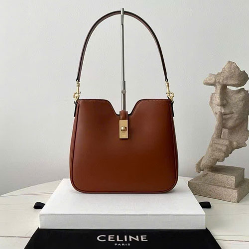 Túi Xách Celine Camille 16 Soft Màu Nâu Siêu Vip Size 24.5 cm