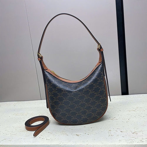 Túi Xách Celine HELOÏSE TRIOMPHE 117253 Màu Xanh Đen Siêu Cấp Size 24 cm