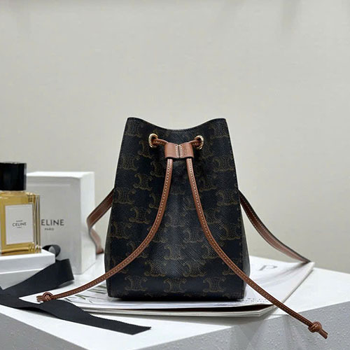 Túi Xách Celine Sailor 10M742 Màu Đen Siêu Cấp Size 17.5 cm