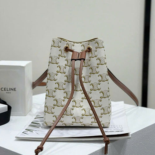Túi Xách Celine Sailor 10M742 Màu Trắng Siêu Cấp Size 17.5 cm