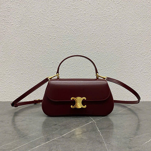 Túi Xách Celine TEEN LOLA CE 119533 Màu Đỏ Siêu Cấp Size 22.5 cm