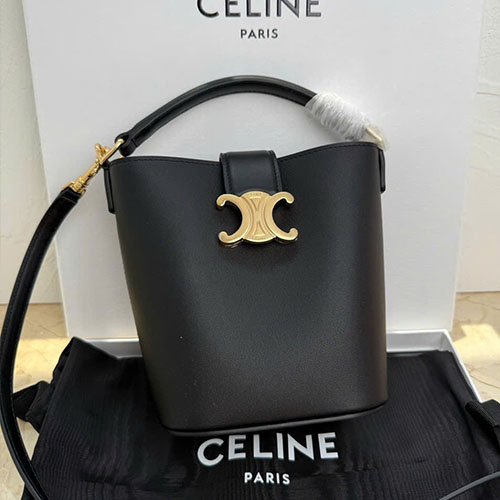 Túi Xách Celine Triomphe Mini Màu Đen Siêu Cấp Size 16cm