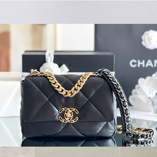Túi Xách Chanel 19 Bag Màu Đen Like Auth Size 26cm