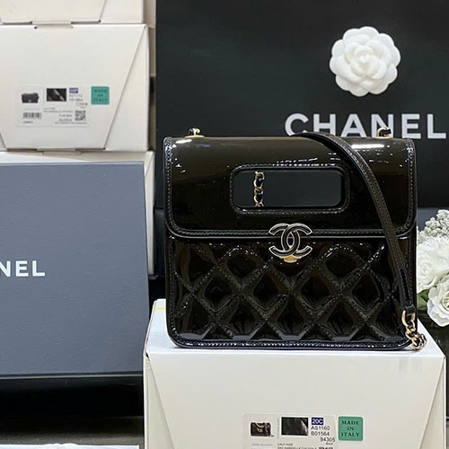 Túi Xách Chanel 23S 4025 Màu Đen Like Auth Size 20 cm