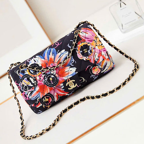Túi Xách Chanel 24S Hoa Trà Camellia CF AS1112 Siêu Cấp Size 25.5cm
