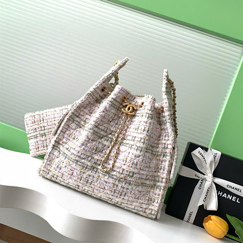 Túi Xách Chanel 25 Hobo Large AS5311 Màu Trắng Siêu Cấp Size 40cm