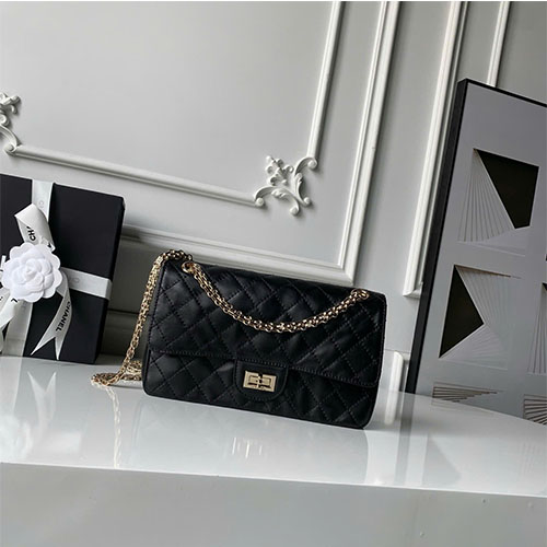 Túi xách Chanel 2.55 Crushed Calfskin Bag – A37586 – Siêu VIP
