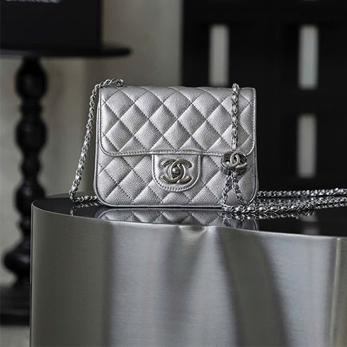 Túi xách Chanel 25B Double CC Khóa Điều Chỉnh C- Like Auth