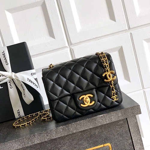 Túi Xách Chanel 25B Mini Bag Màu Đen Siêu Cấp Size 18cm