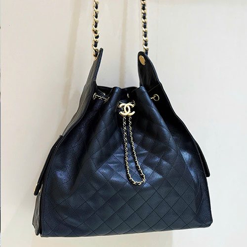 Túi xách Chanel 25Bag Màu Đen AS555300208 Like Auth Size 42 cm