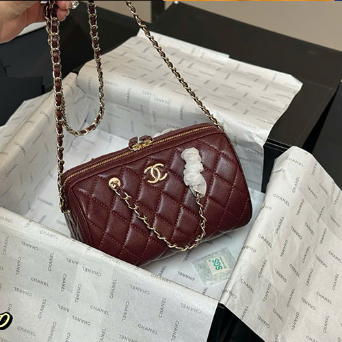 Túi Xách Chanel 25P Bowling Vintage Full box Size 19cm