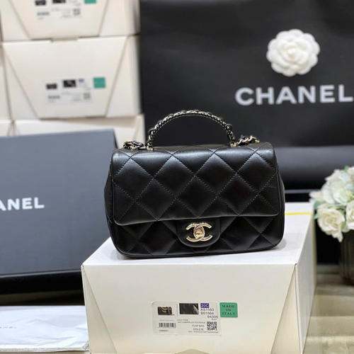 Túi xách Chanel 25P like auth CF tay cầm large mini