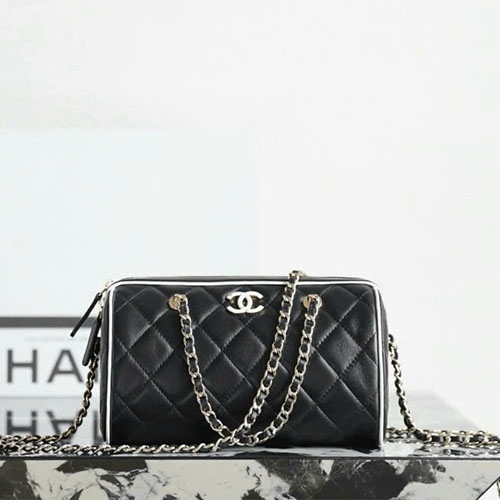 Túi Xách Chanel 25P Mini Bowling Live Auth Size 18.5 cm