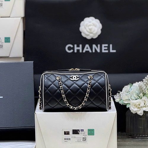 Túi Xách Chanel 25P Panda AP451500138 Màu Đen Like Auth Size 18.5cm