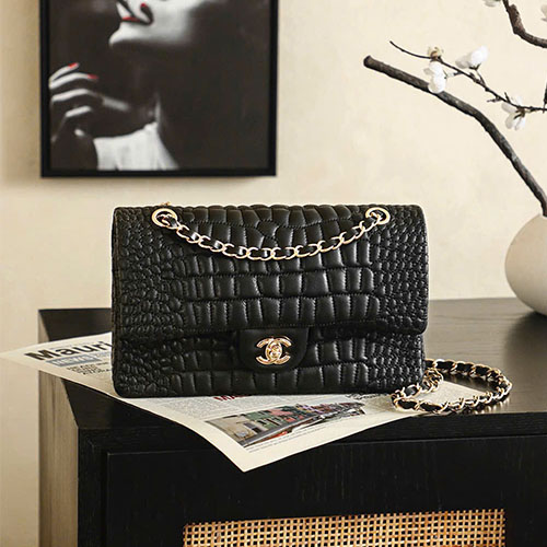 Túi xách Chanel 26S CF 2.55 Crocodile Embossed Flap Bag – Siêu VIP