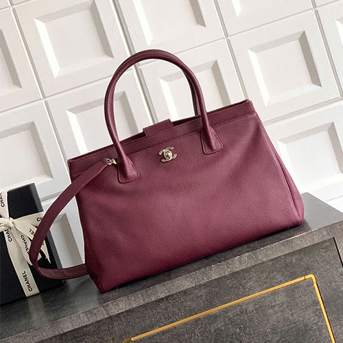 Túi xách Chanel Cerf Tote Bag – 6055 / 6056 – Siêu VIP - màu đỏ