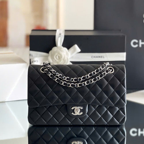 Túi Xách Chanel CF Classic Flap Màu Đen Siêu Vip Size 25.5 cm