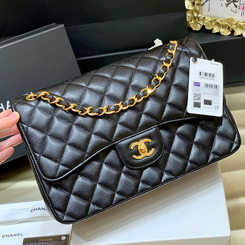 Túi Xách Chanel Classic Flap Jumbo 58600 Live Auth Size 30 cm