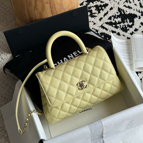 Túi Xách Chanel Coco Handl 92990 Siêu Vip Size 23 cm