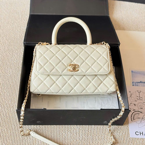 Túi Xách Chanel Coco Handle Small Full Box Size 23cm