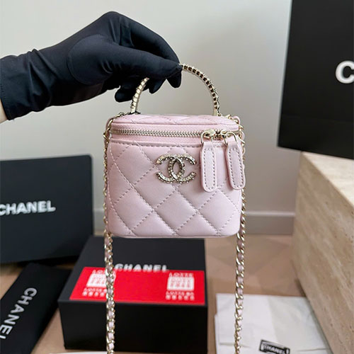 Túi xách Chanel Crystal Handle Box Bag Super Full Box