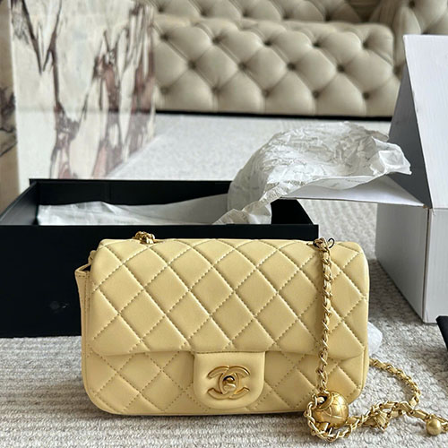 Túi Xách Chanel Gold Ball CF 20 Fullbox Size 20 cm