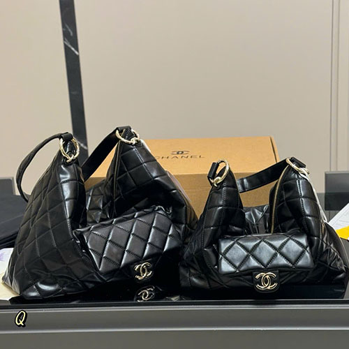 Túi Xách Chanel Handmade Hippy Fullbox Size 38.29 cm