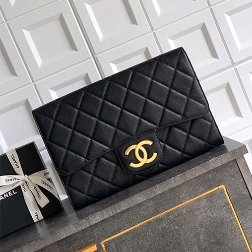 Túi xách Chanel large clutch bag hàng VIP